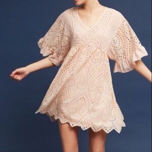 Anthropologie Akemi + Kin light pink dress
